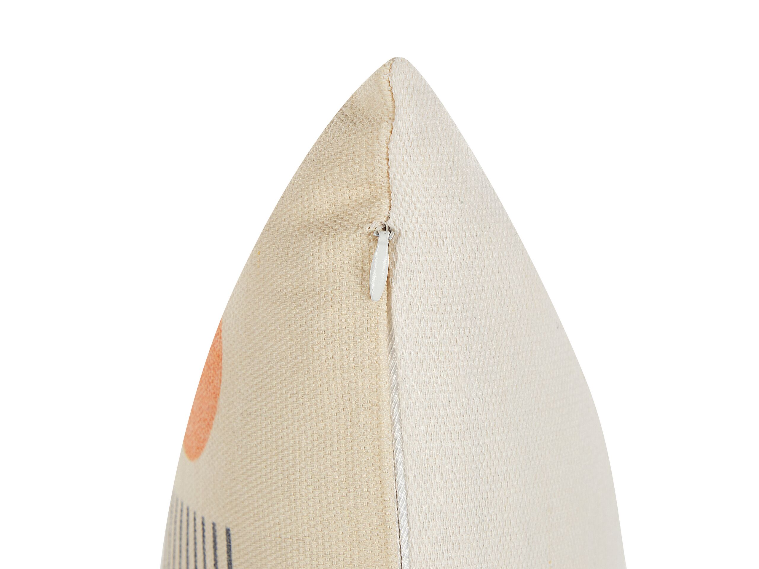 Set di 2 cuscini CALIBRACHOA 45 x 45 cm Bianco Trama geometrica - 3