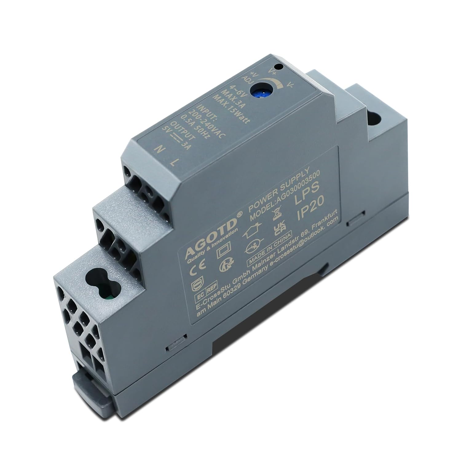Relè A Impulso Guida Din Eltako Esr12ddx-Uc 2 Na 230 V 8 A 2000 W 1 Pz