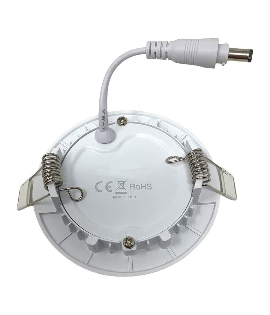 Trade Shop - Pannello Faretto Led 18w Ad Incasso Slim Luce Bianca Calda Neutra Tondo Quadrato - Bianco Caldo Tondo - - 3