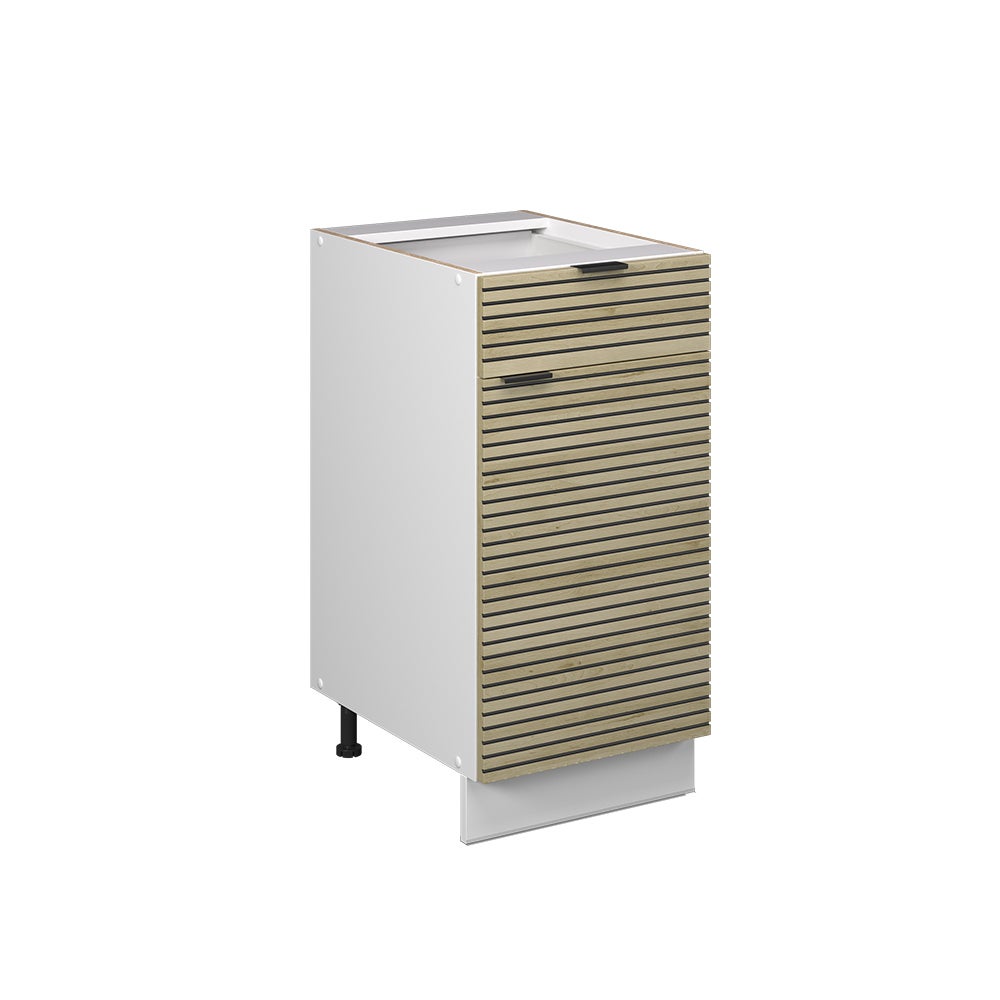 Vicco Szafka dolna do kuchni Fame-Line, Panel dębowy, 40 cm bez blatu roboczego