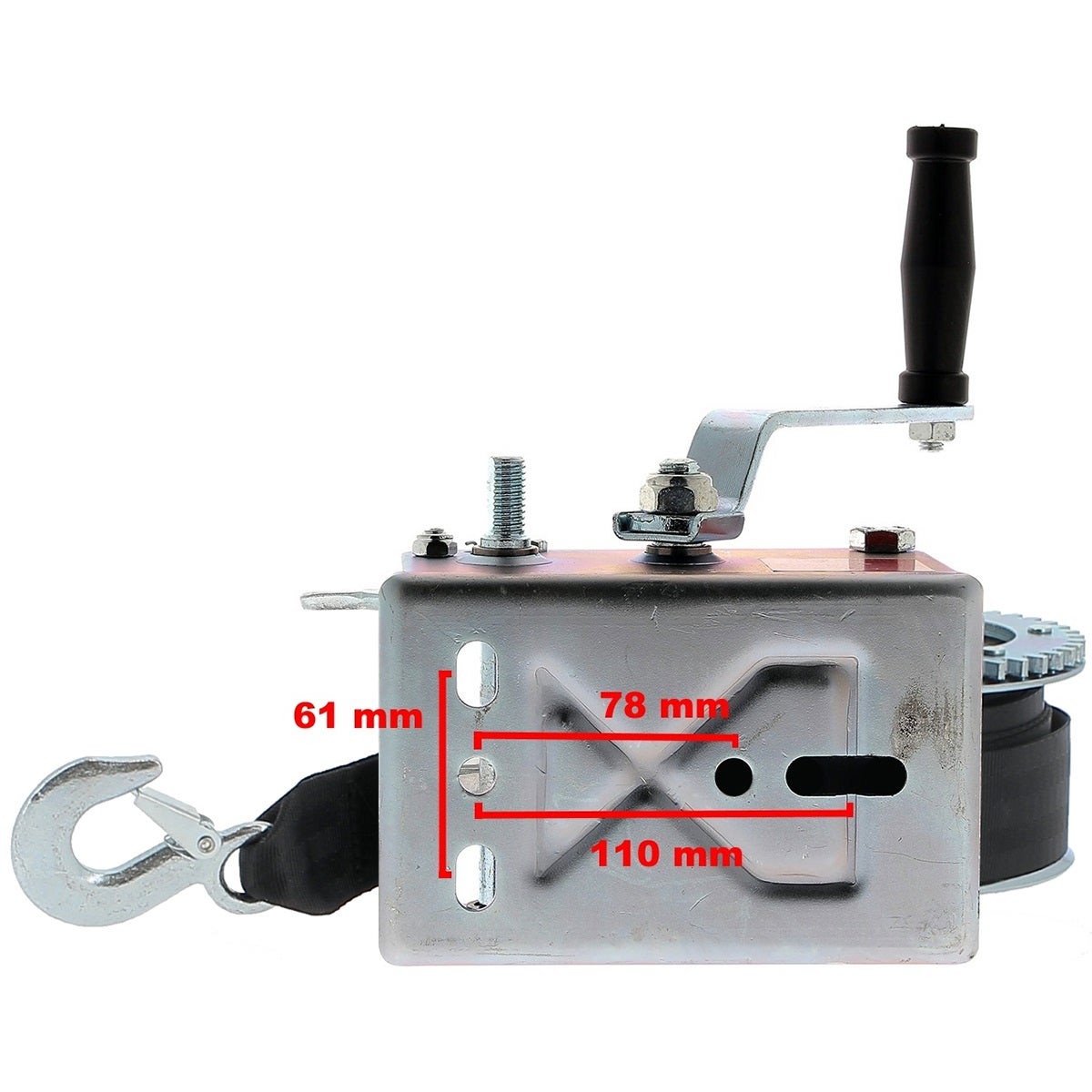 Treuil manuel avec sangle 1134 kg - GT MARKET - 4