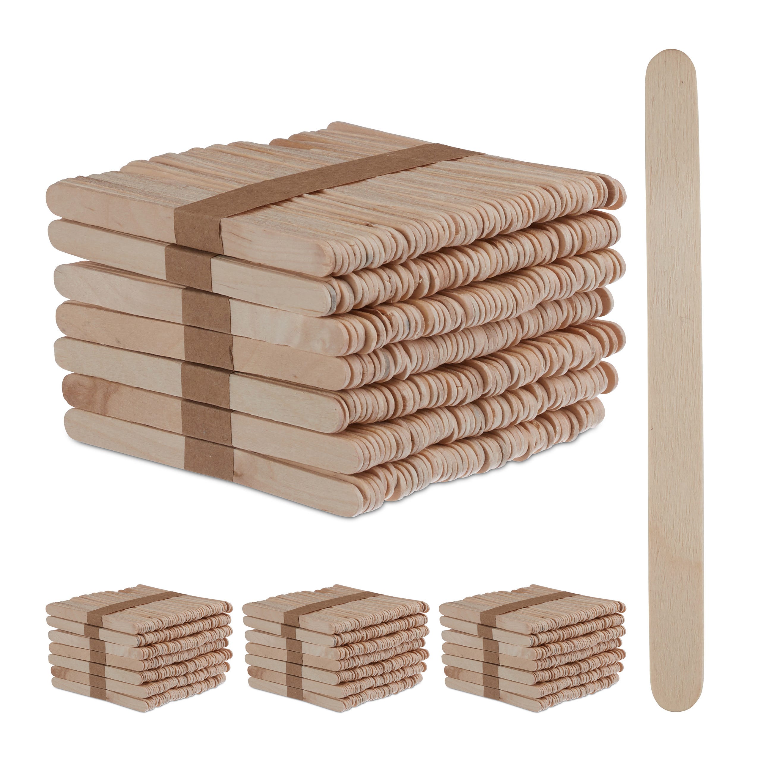 Batonb Bâton de glace, en bois, 2000 pièces, bâtonnets, bricoler, DIY, déco, H ...