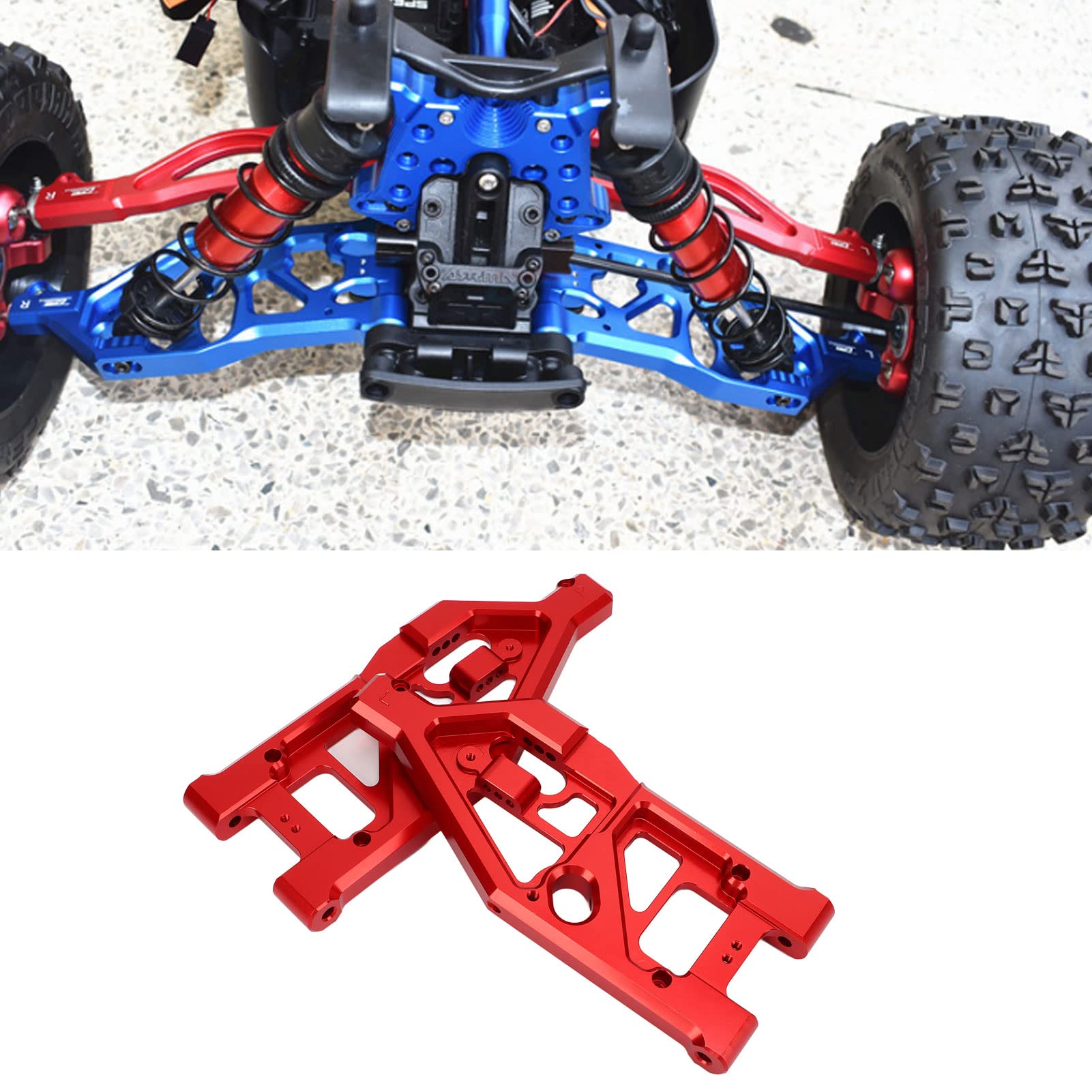 Bracci Oscillanti In CNC Neri Per ARRMA KRATON 8S 1/5, Anteriore E Posteriore, Ricambi - Foto 5