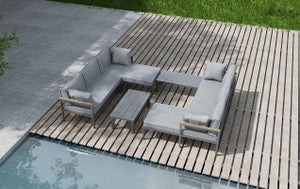 Salon de jardin Mindelo double 8 places Creador®