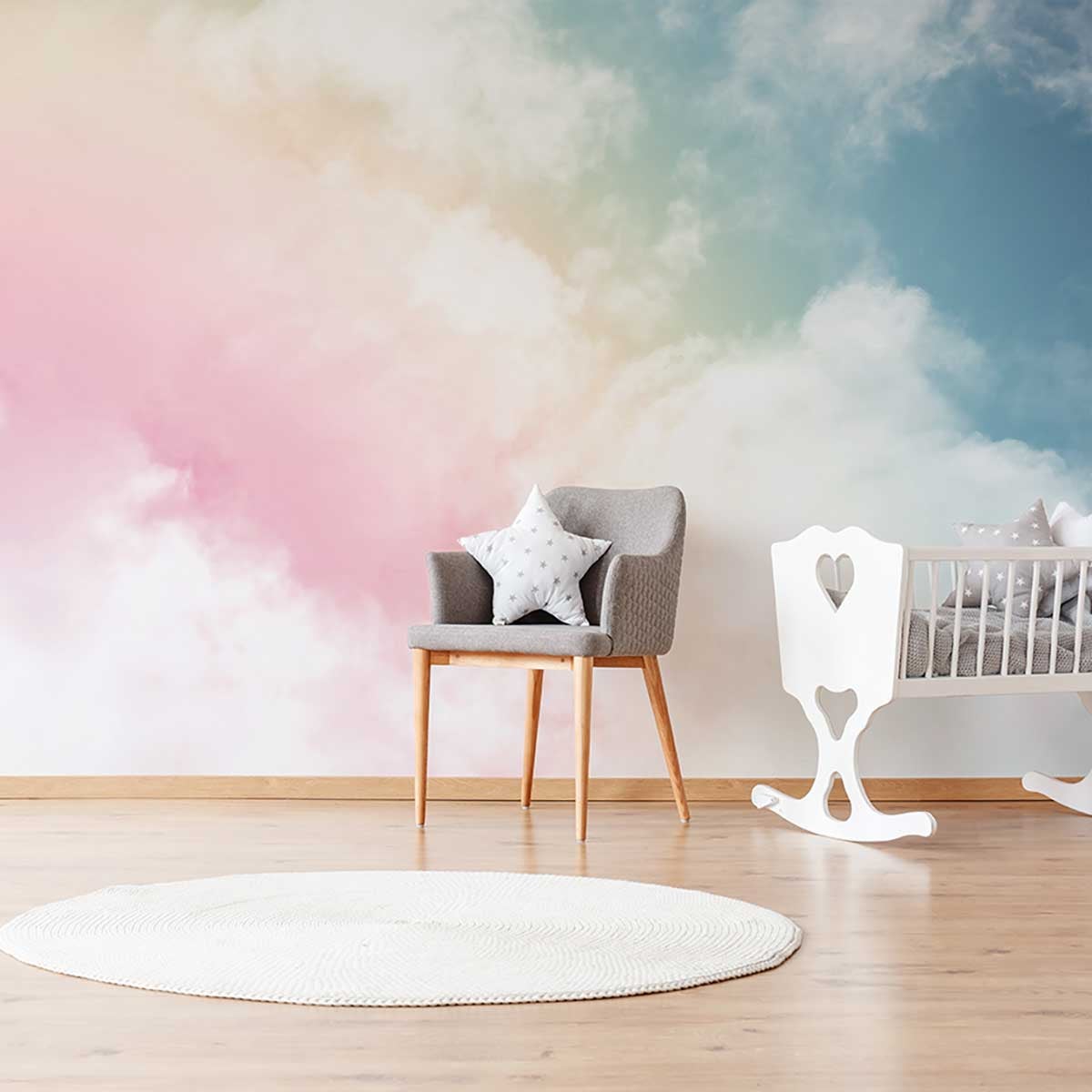 Papier peint panoramique Ciel en éclats - 364x270cm | Leroy Merlin