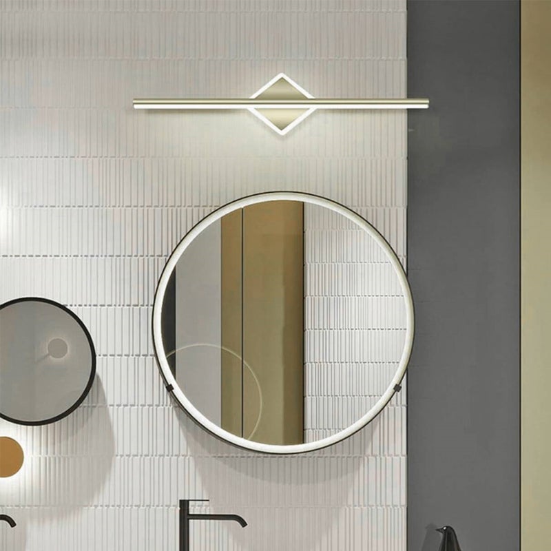 Kinkiet 6000K, Nowoczesny Kinkiet LED 40cm - Lampa Lustrzana 10W Białe Światło - Oświetlenie Gabinetu Fryzjerskiego