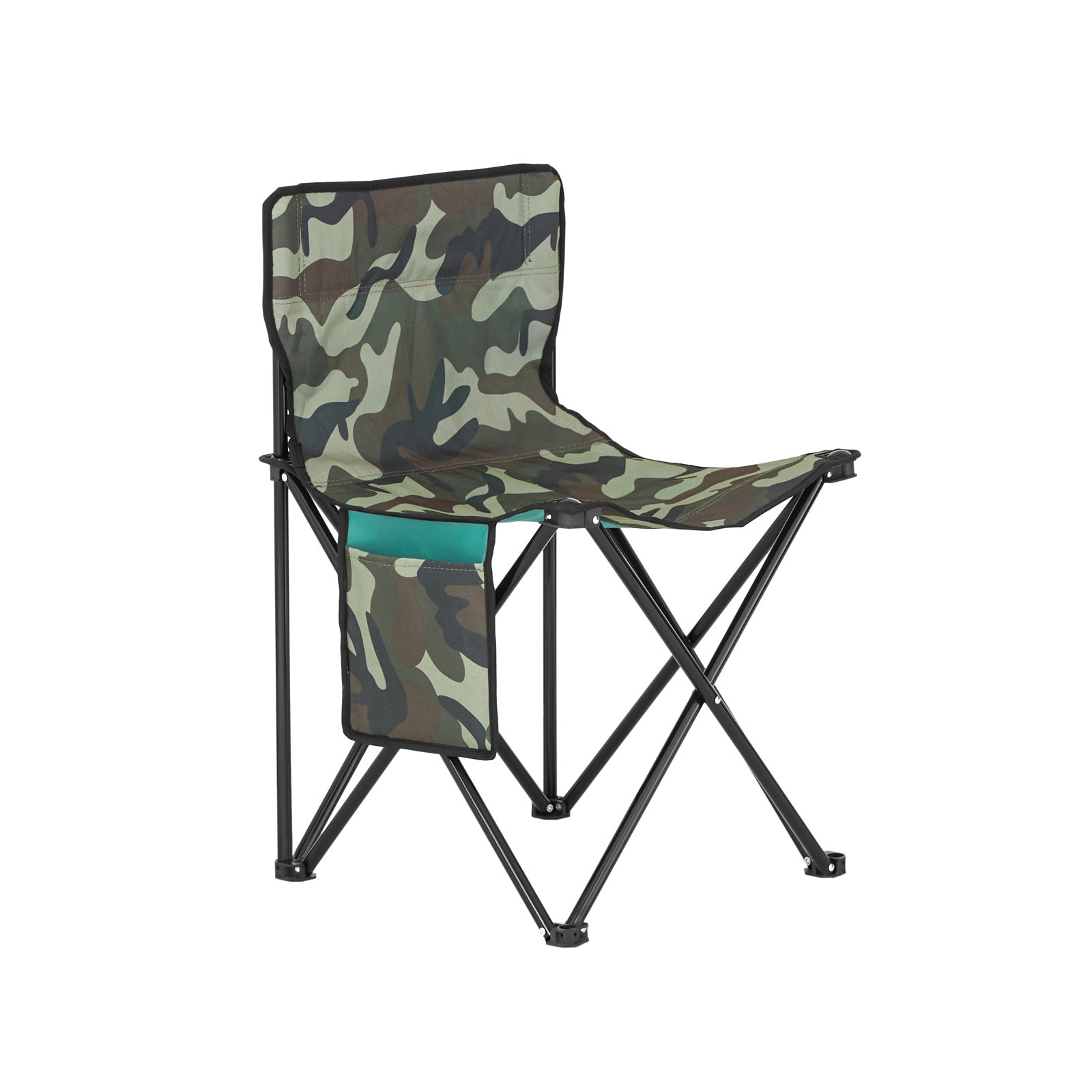 CampFeuer Chaise de pêche camouflage vert olive | Chaise de camping