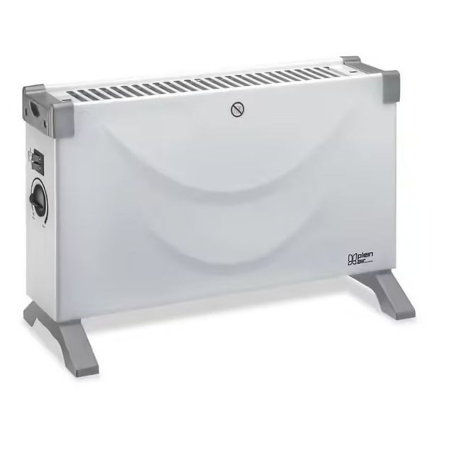 Chauffage Électrique 2000W Télécommande - Radiateur d'appoint Thermostat intégré, 3 puissances de chauffe 20 m² PLEIN AIR