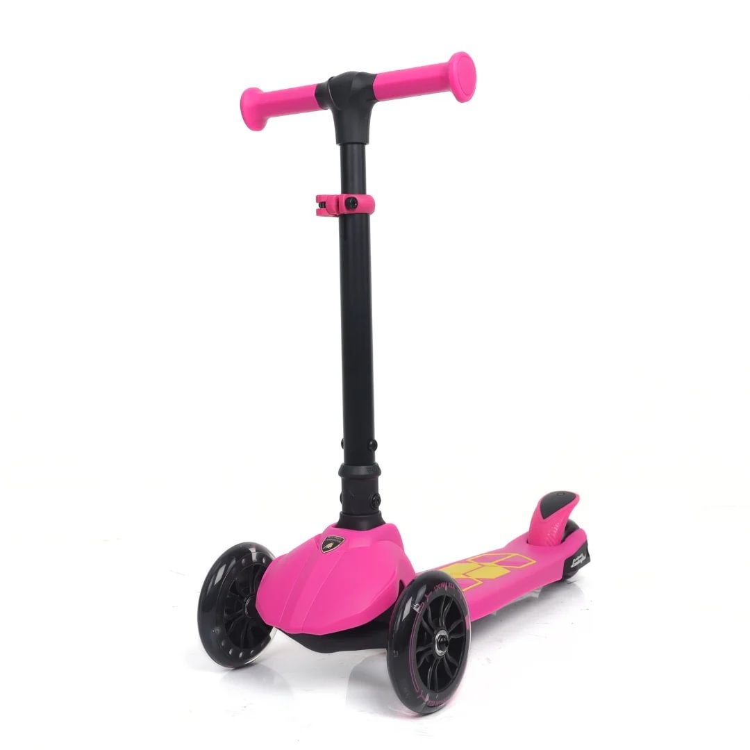 Trottinette Pliable Pour Enfant Pearl CR-80.Kid En Aluminium - Rose, Légère Et Facile à Transporter