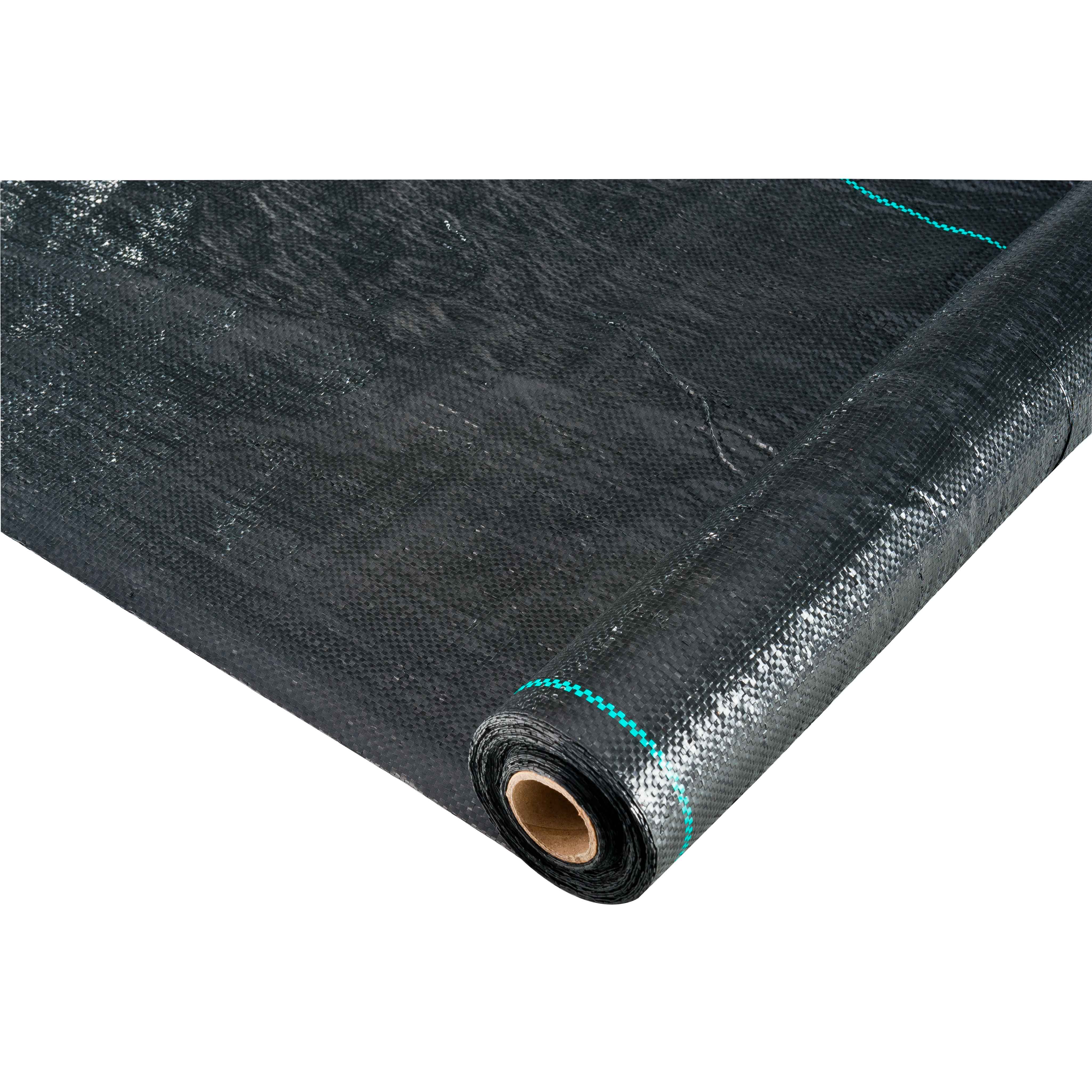 Toile anti mauvaises herbes WERKA PRO 100 g m2 1 m x 25 m m noire - 2