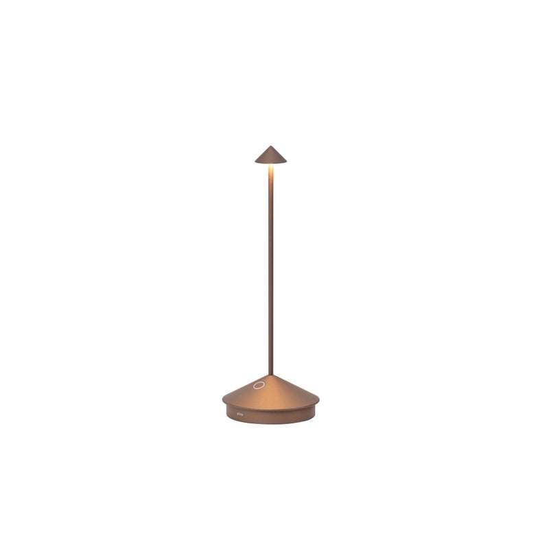 Zdjęcia - Lampa stołowa Zafferano LED Pina Pro Bronze z możliwością ładowania i ściemniania - 2,2 W, 2200-2700-3000 K, IP54
