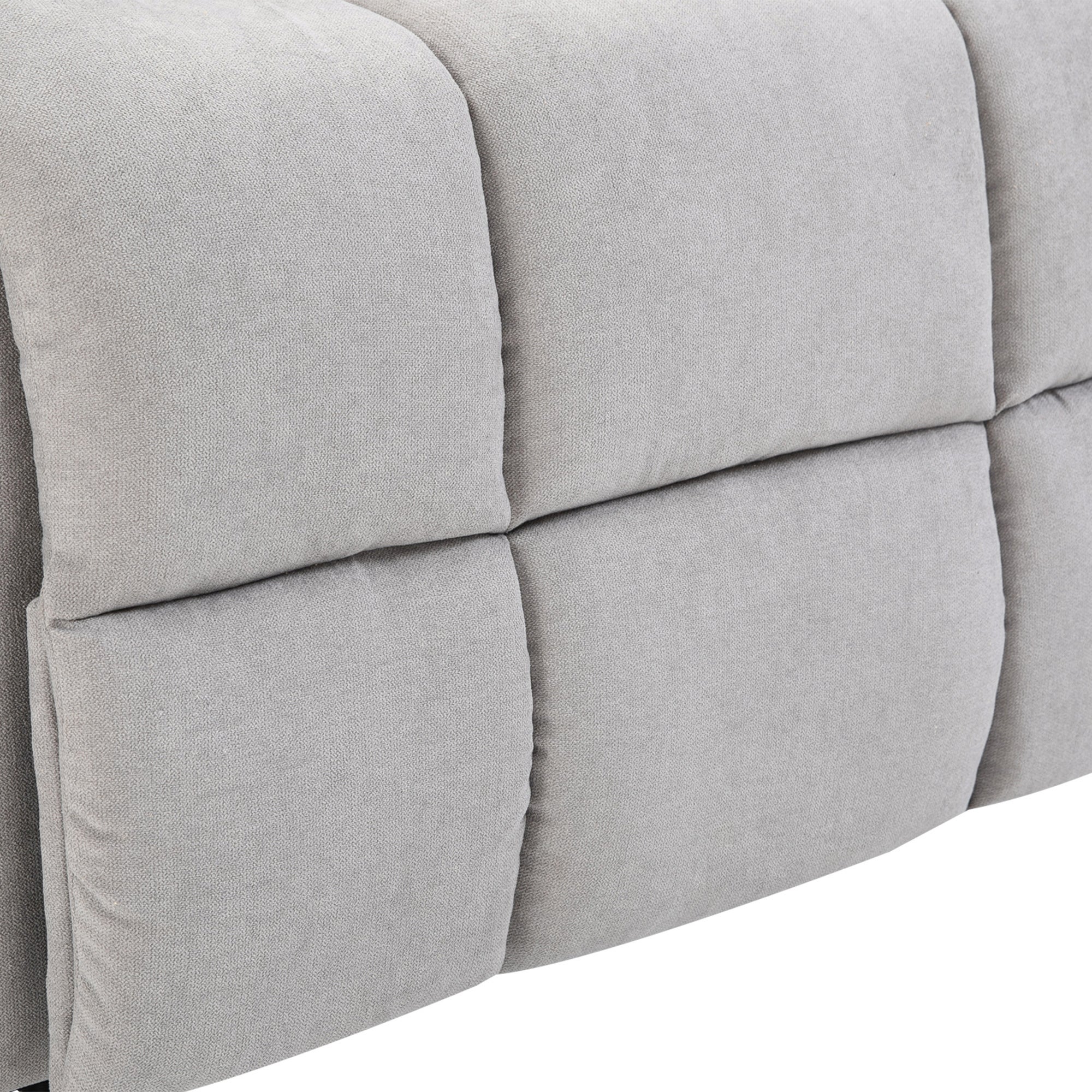 Fauteuil avec assistance relevage, fauteuil de massage, fauteuil inclinable avec port USB TV avec télécommande et poche latérale fauteuil TV - 8