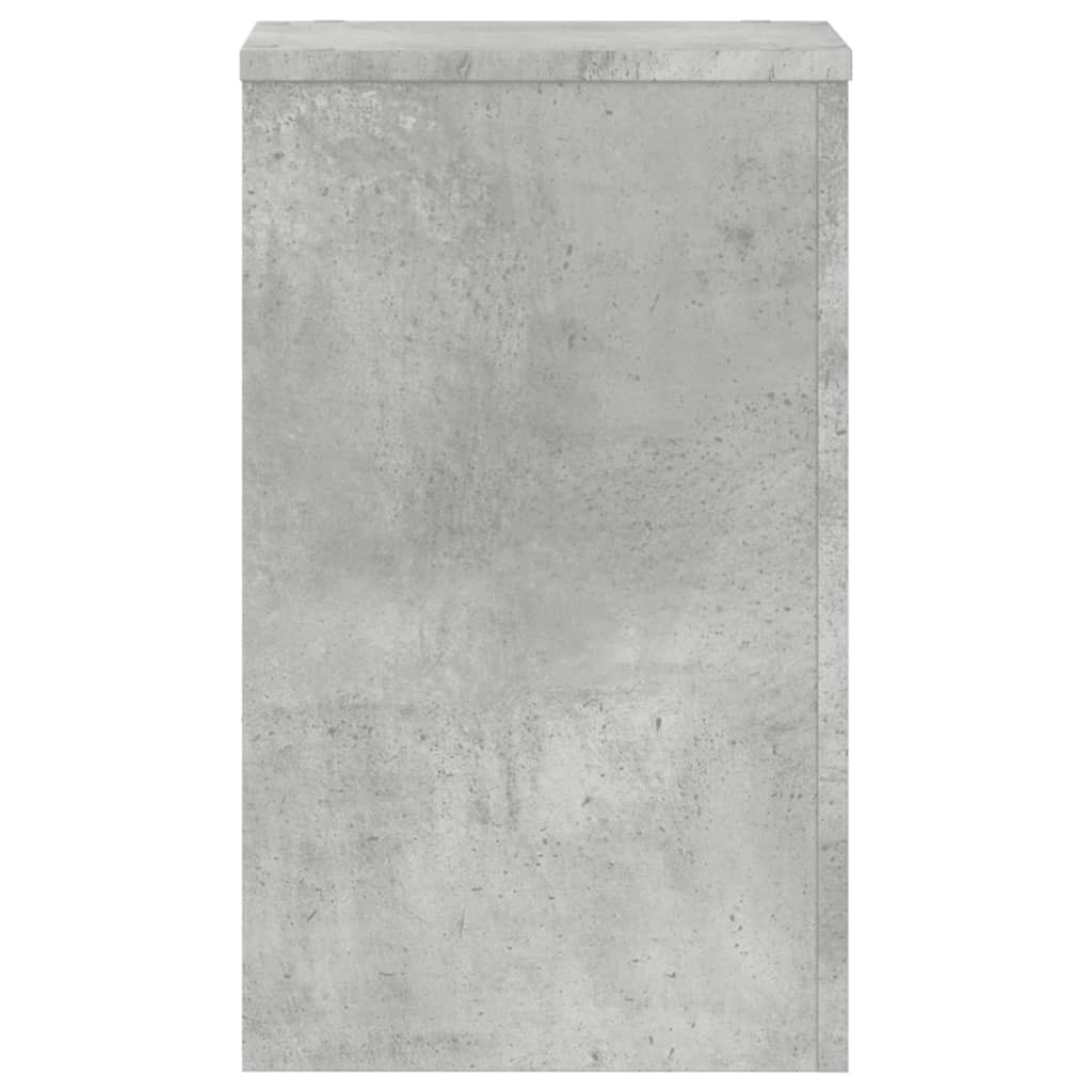Supports pour plantes, 2 pièces, gris béton, 30 x 30 x 50 cm - 6
