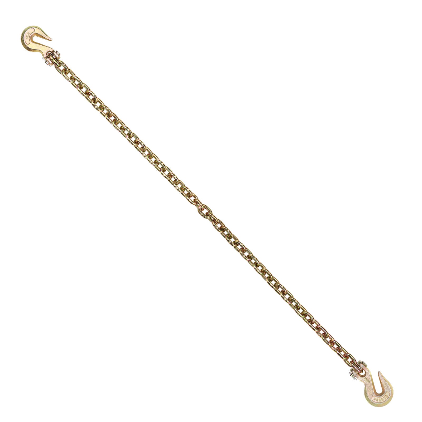 Chaîne Forestière 3m 10mm Grade 80 Carrée - Chaîne De Dos Rouge Laquée Joma-Tech