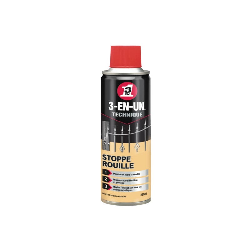 Stoppe Rouille 3-EN-UN 250 ml | Leroy Merlin
