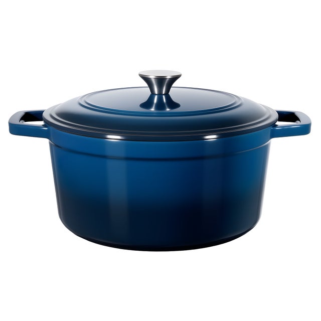Garnek żeliwny VEVOR 6 qt emaliowany Dutch oven 260C do pieczenia duszenia indukcja piekarnik