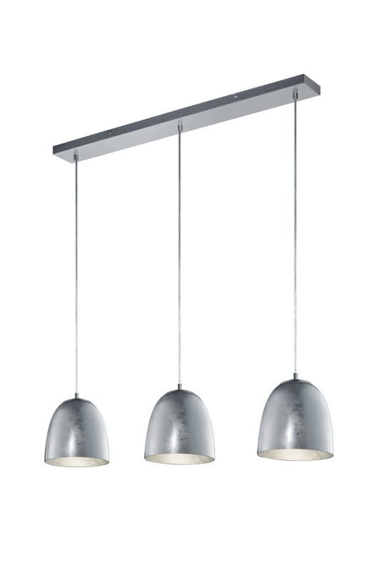 Lampa wisząca Ontario srebrna 3xE14x40W wym: 150 x 80 x 18 cm metal Trio