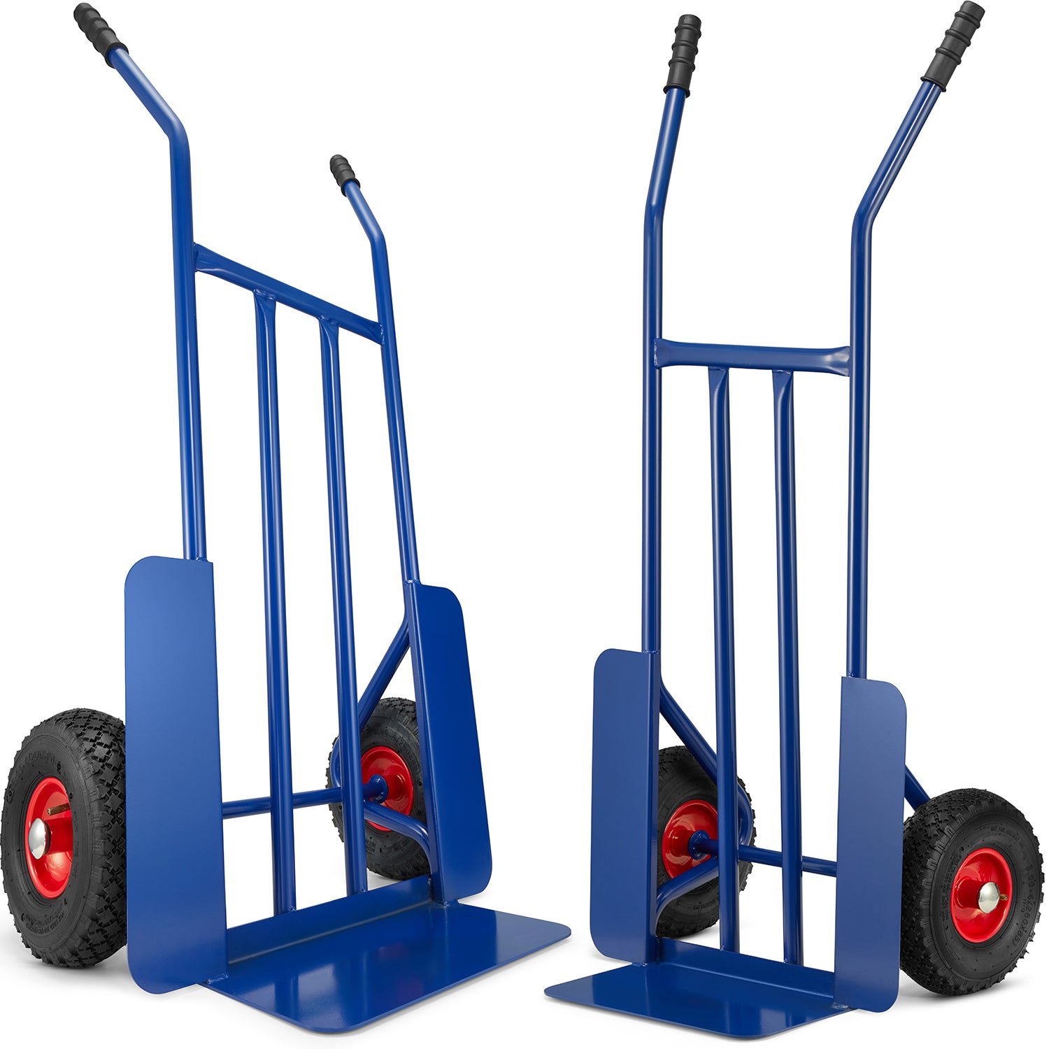 Wózek transportowy magazynowy młynarka HIGHER 280kg pompowane koła