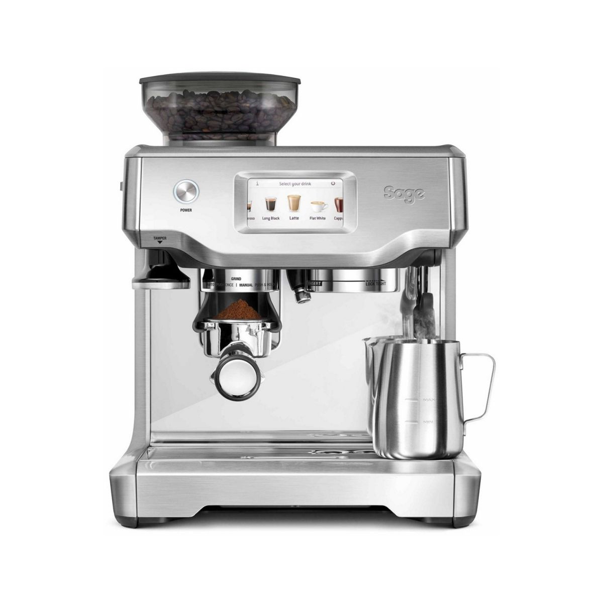 Sage Cafetera Espresso The Barista Touch Acero Inoxidable - Imagen 4