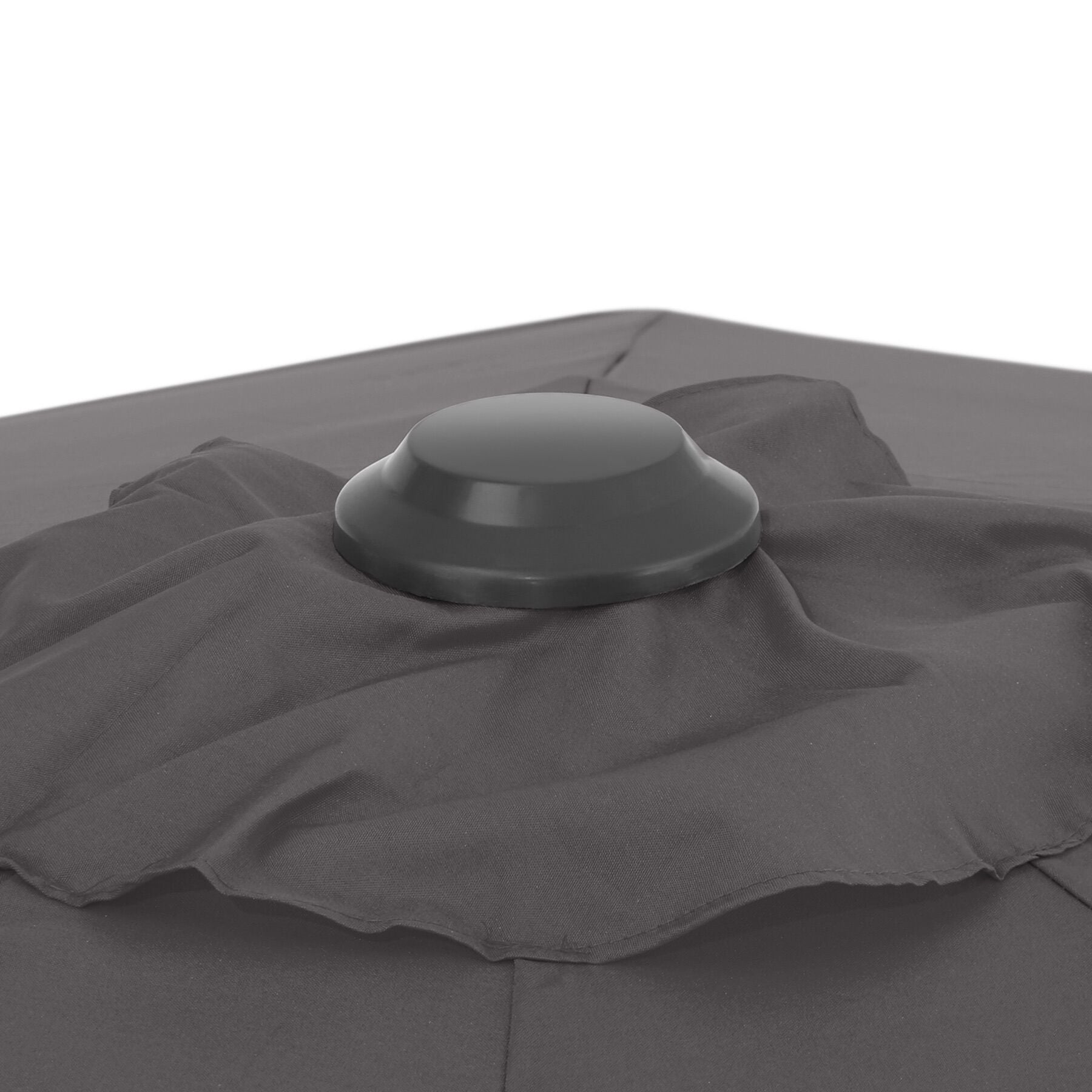 Parasol déporté en acier et polyester avec housse de protection 300 cm TECTAKE - 9