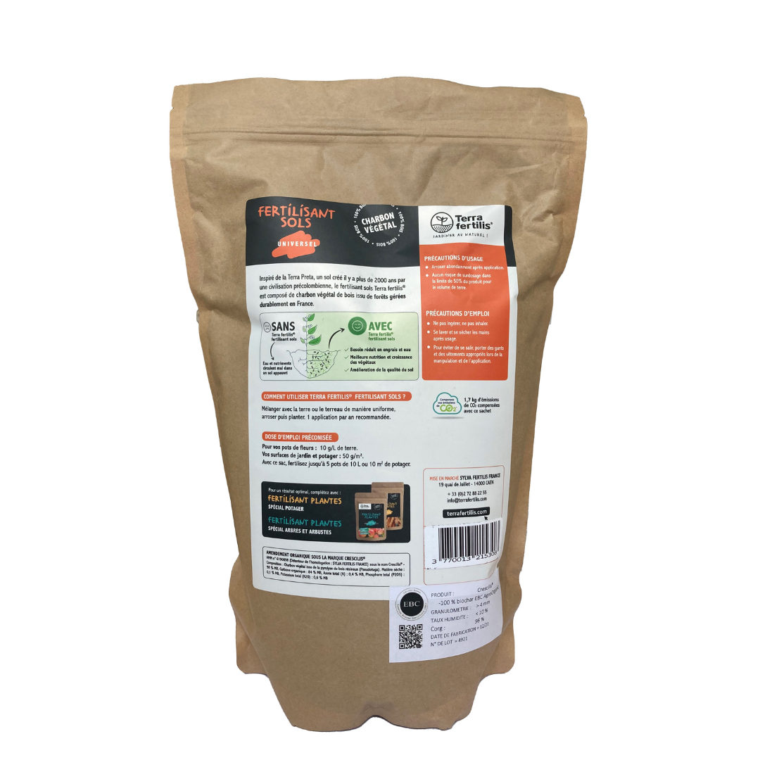 Fertilisant Universel À Base De Biochar - 1 kg - 7