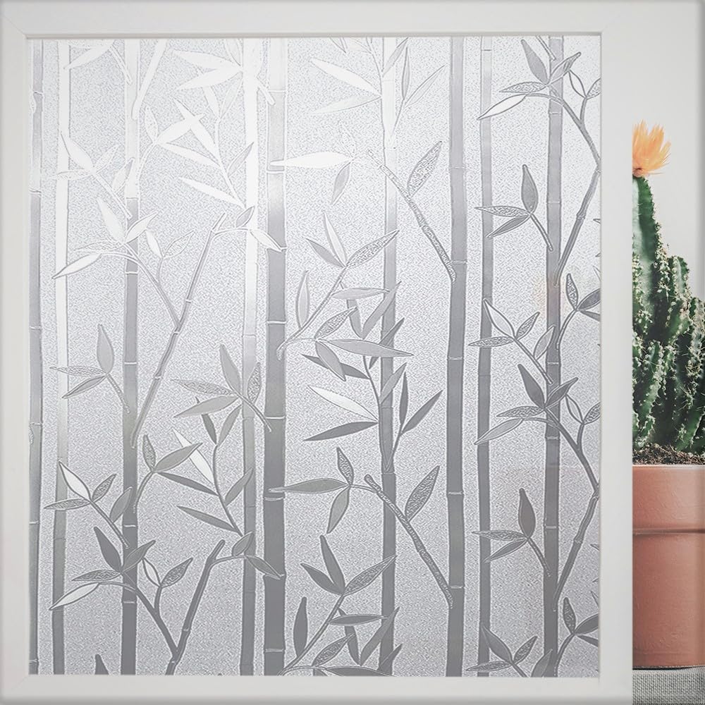 Folia okienna, elektrostatyczna folia okienna, bez kleju, nieprzezroczysta, odporna na promieniowanie UV do dekoracji kuchni i biur, 30 x 200 cm