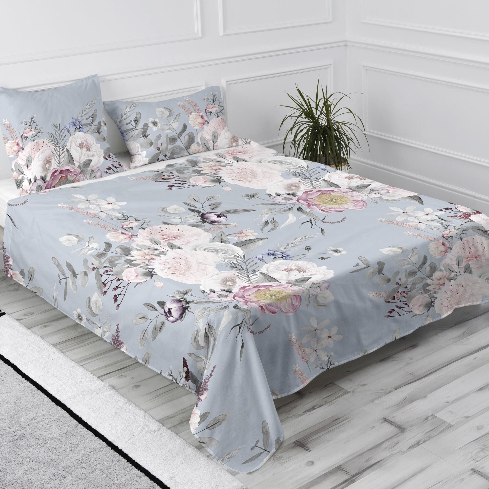 Happy Friday  Soft Bouquet Sabana Cama 180/200 (260X270 Cm) , Leroy Merlin