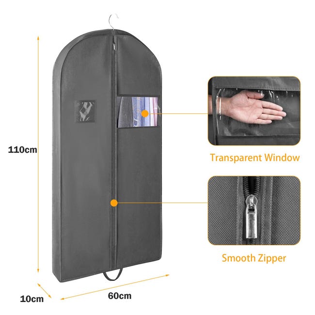 Uozonit Borse Porta Abiti, Copertura Antipolvere Per Cappotto - Foto 6