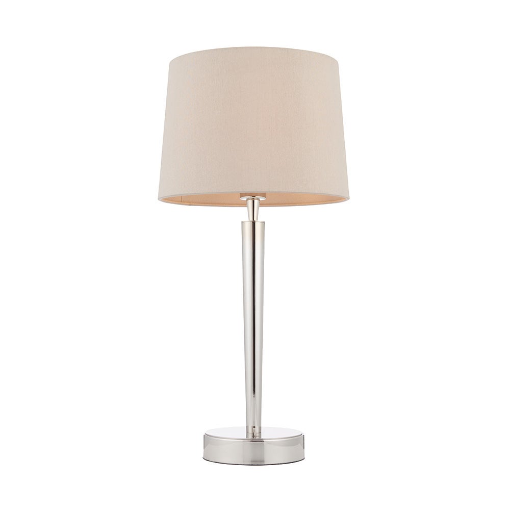 Lampa stołowa SYON niklowa 1xE14x15W metal wym:51,5x25x25cm IP20 Endon