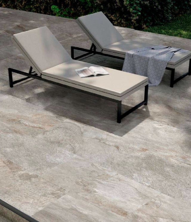 Carrelage effet pierre naturelle de bali 60x60 cm MYK-AS BEIGE (Vendu par boite de 1,08m)