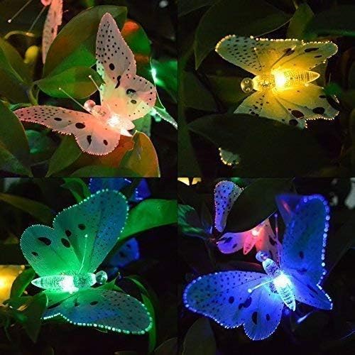 Guirlande Lumineuse Citrouille D'Halloween 20 LED 2 Modes Clignotant