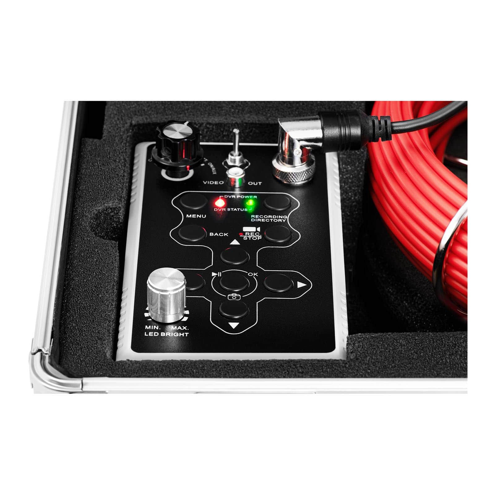 Caméra inspection canalisation - 20 m - 12 LED - écran 7 pouces 14 ...