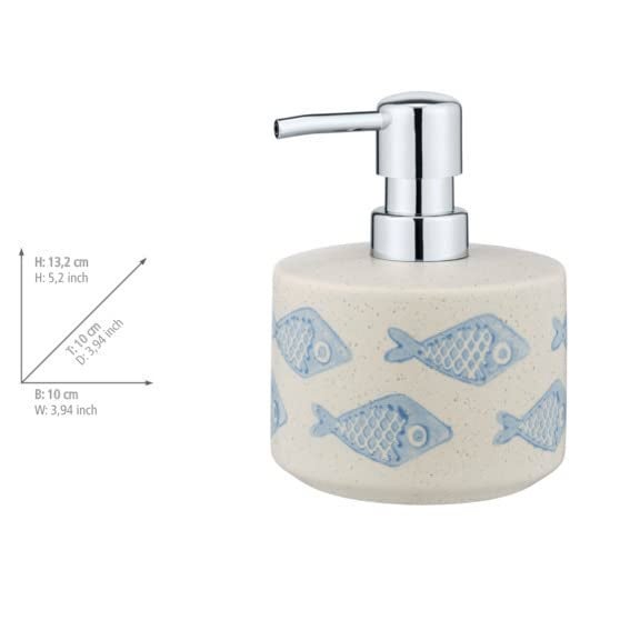 Distributeur de savon céramique AQUAMARIN, Wenko, WENKO - 6
