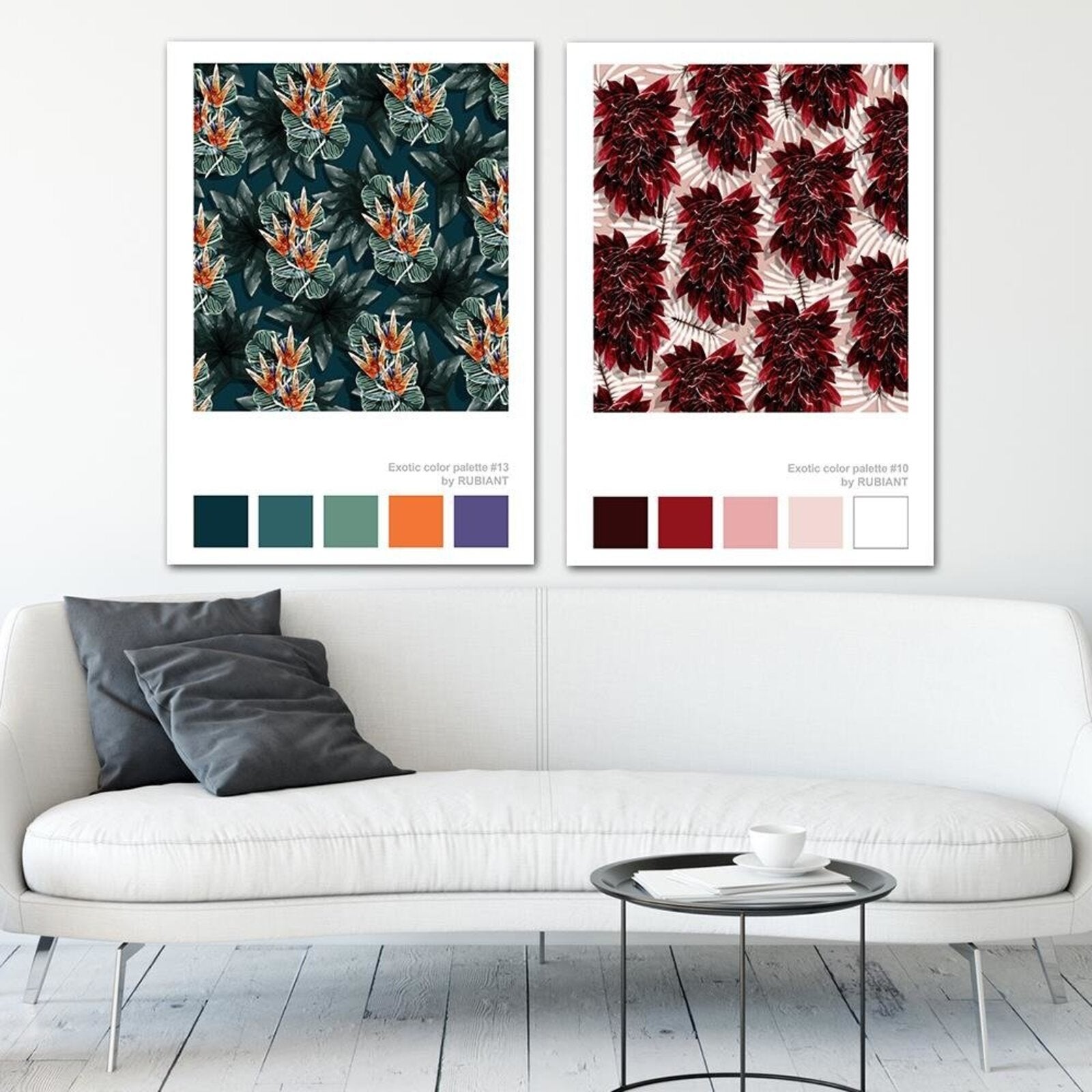 Tableau décor d'image d'art visuel xxl - 40 x 60 cm - 4