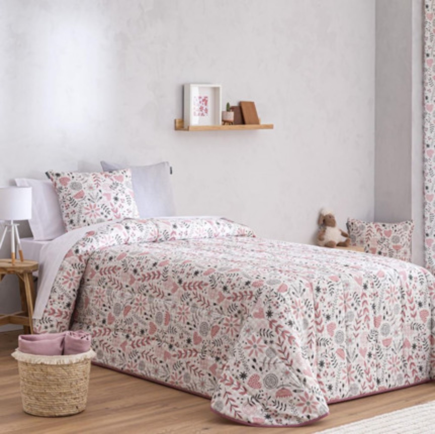 Colcha bouti infantil pia cálida y versatil de invierno para cama de 150 cm