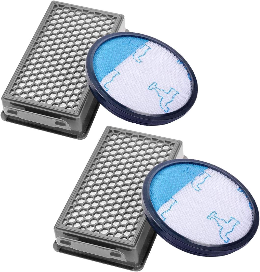 4 filtry do kompaktowych odkurzaczy cyklonowych Rowenta ZR005901, Moulinex i Tefal.