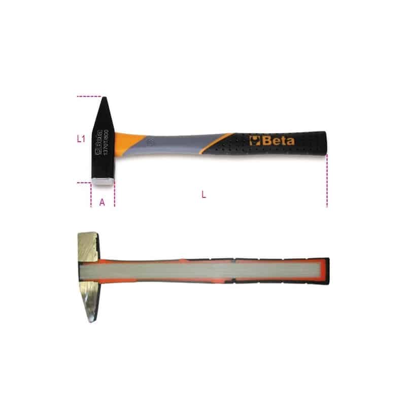 Martello Beta 1370 300 - Martello Da Meccanico Con Manico In Legno - Foto 9