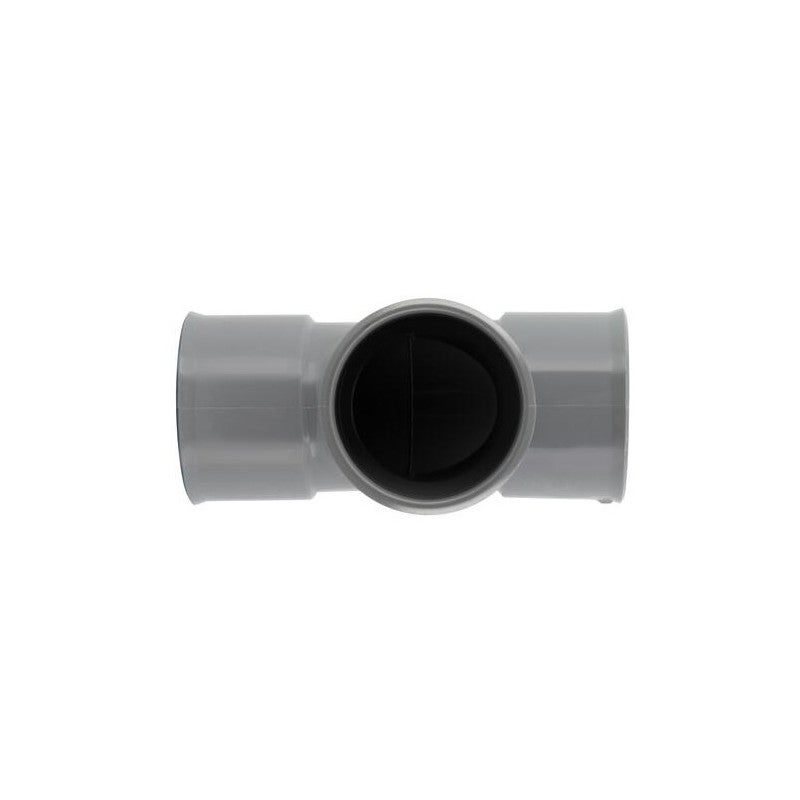 Nicoll - Té pied de biche PVC FF 87°30 diam 40mm à coller - UTH188 - 3