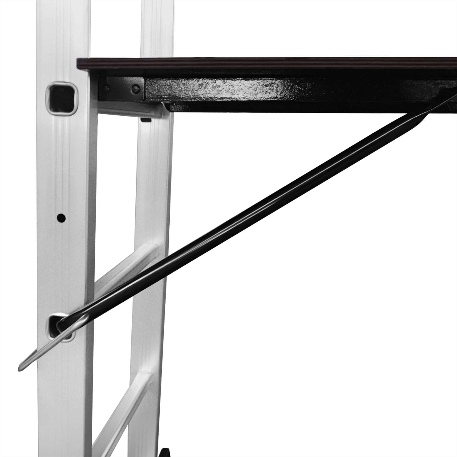 Échafaudage pliant - 3&nbsp;en&nbsp;1 - jusqu'à 2,73&nbsp;m - 8