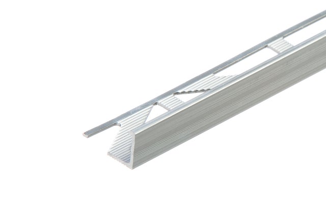 Profil do glazury narożny aluminiowy 12,5mm Cezar Naturalny 3m