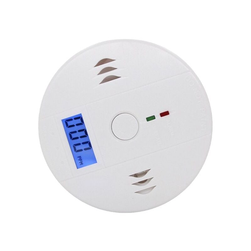 Alarm tlenku węgla, czujnik CO z wyświetlaczem cyfrowym