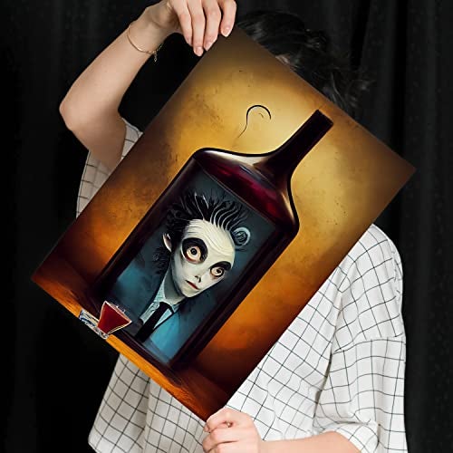 Nacnic Set De 3 Posters Atención Al Estilo De T Burton Ilustraciones De Profesiones Y Oficios Inspiradas En Arte Gótico Y Oscuro Diseño Y A3 Sin Marco - 2