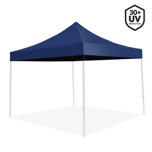 Auvent De Rechange Pour Parasol 2m - Tissu Polyester Beige, 6 Baleines - Pour Terrasse, Jardin Ou Plage