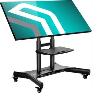 Supporto TV Da Tavolo Regolabile In Altezza - Per TV 32-55 Pollici VESA Fino 800x400 Mm