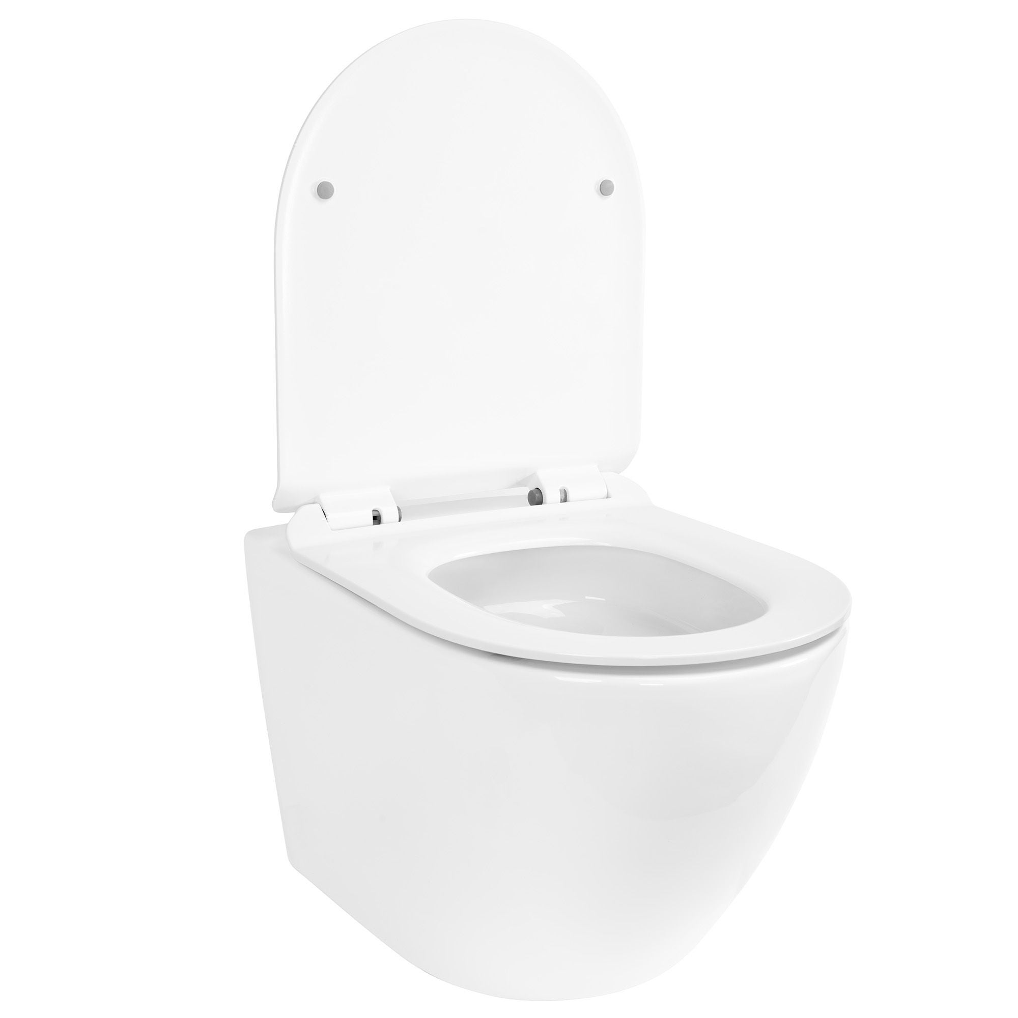 CUVETTE WC SUSPENDUE REA CARTER TORNADO WHITE 49X37X32,5CM - 4