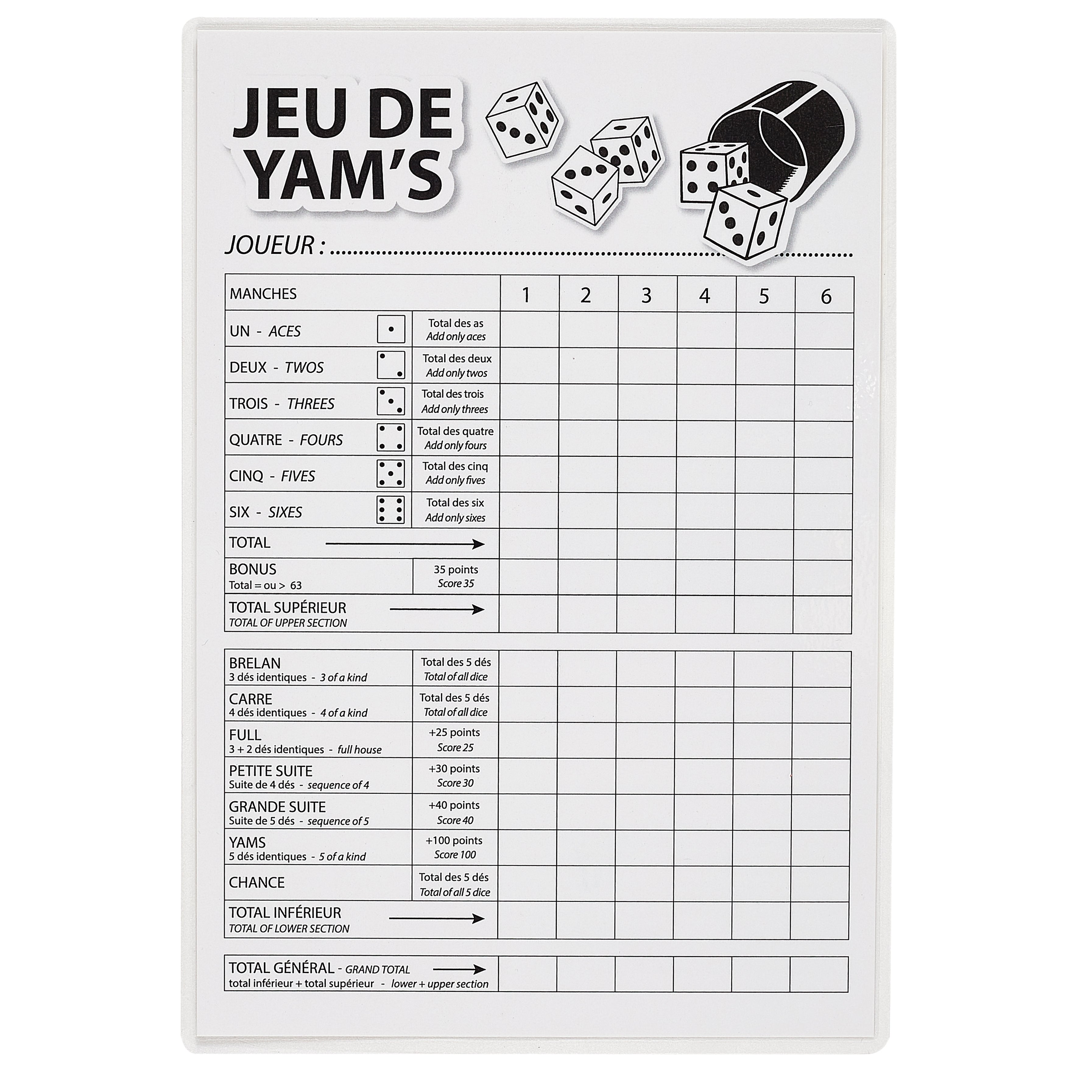 Jeu - Mister Gadget - Yams Géant - Classique - Fun - Multicolore - 2