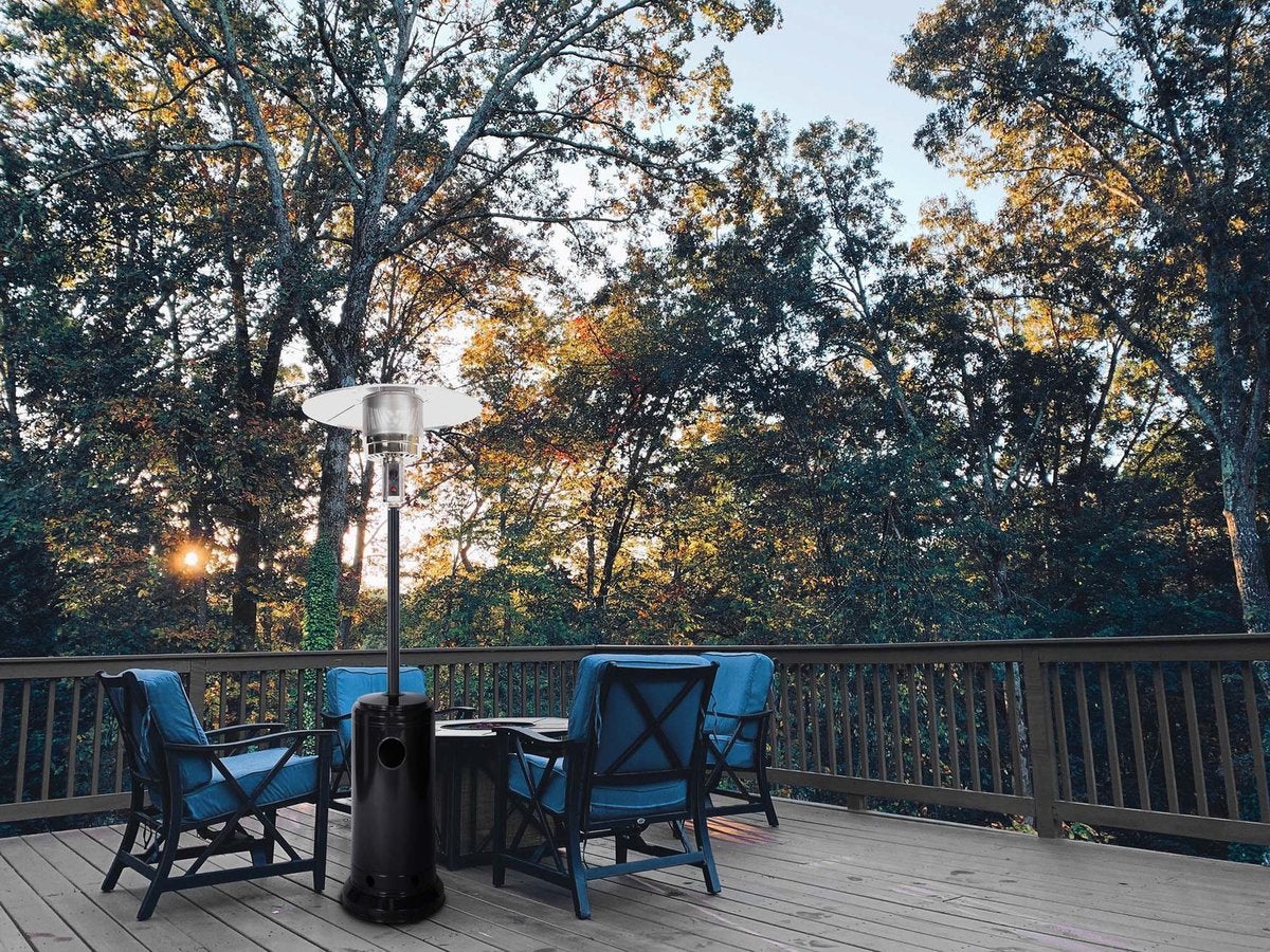 Ombrellone riscaldante / fungo riscaldante a gas 