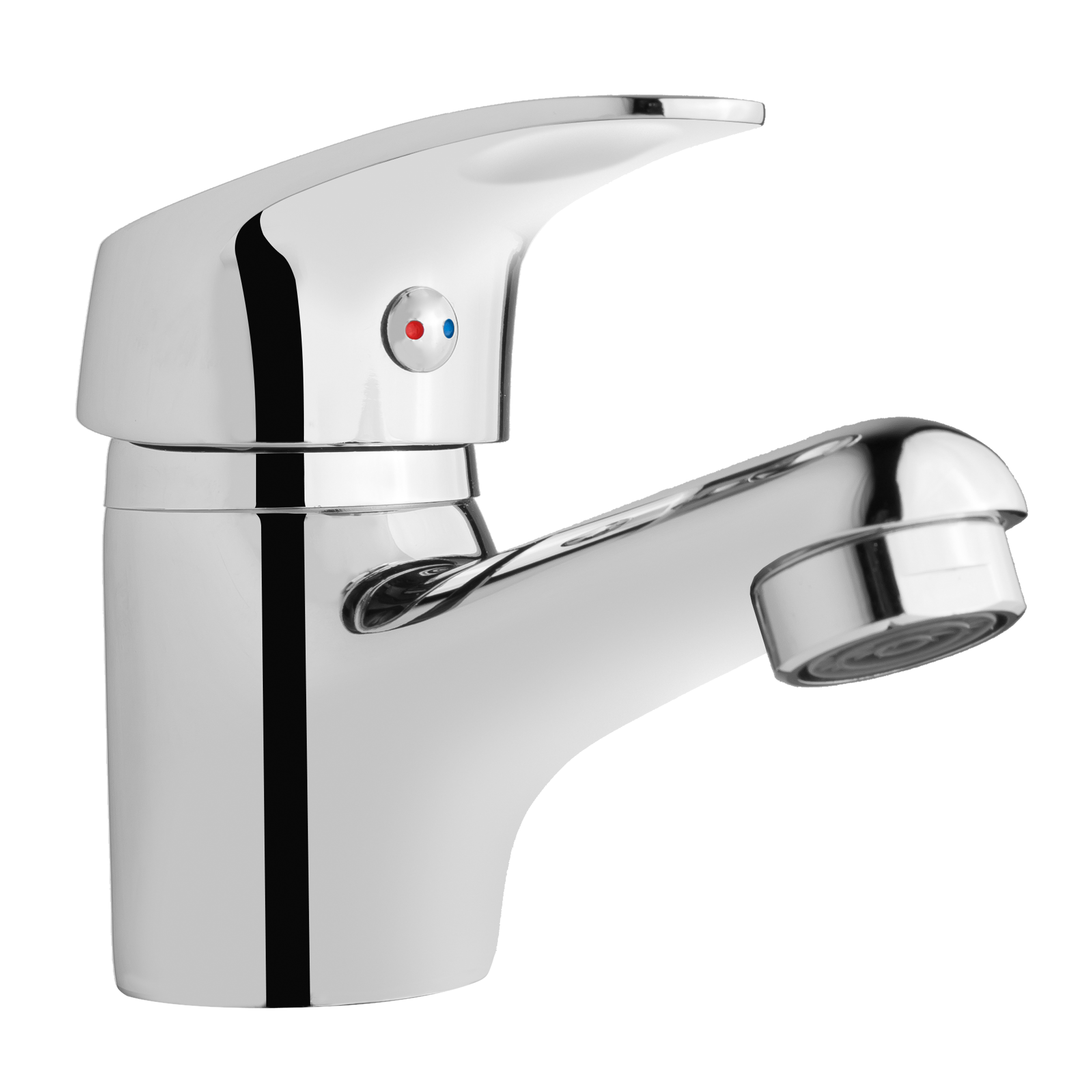 Bateria Umywalkowa Łazienkowa Stojąca Jednouchwytowa Chrom Invena Ava New