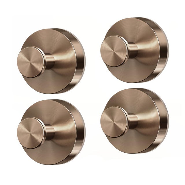 Appendiabiti Da Porta Con 6 Ganci | Dorato, Per Corridoio, Camera, Bagno, 20x40x9 Cm - Foto 2