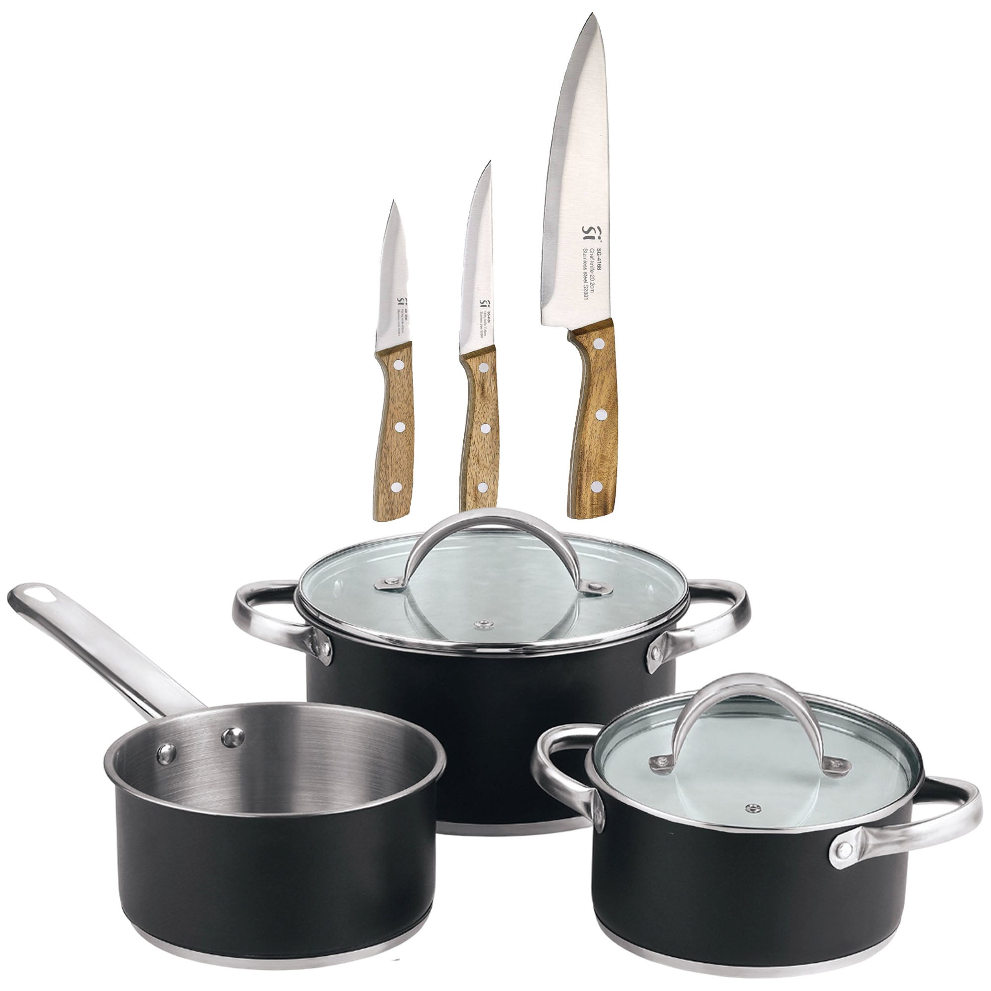 Baterias de cocina san ignacio ronda con cuchillos de cocina